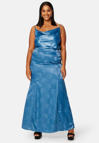Lucie Jacquard Gown