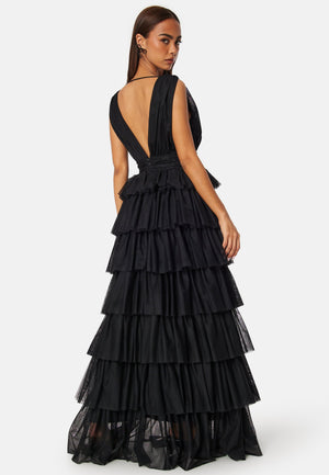 Tulle Frill Gown