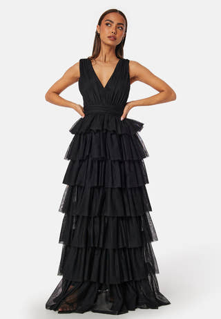 Tulle Frill Gown