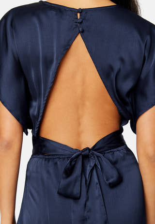 Ophelia Open Back Dress