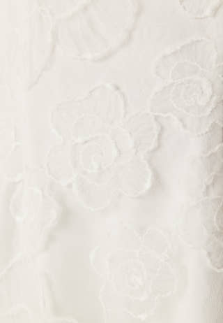 Puff Sleeve Embroidered Dress