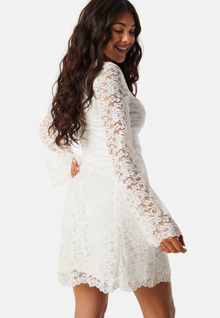 Scallop Edge Lace Dress