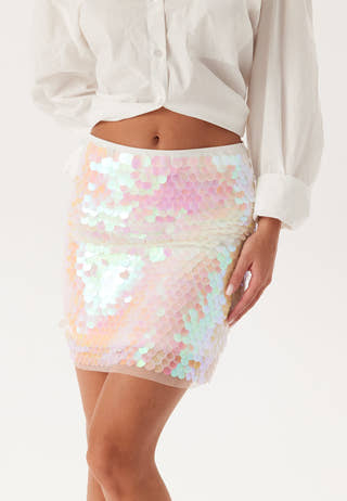 Sequin Mini Skirt
