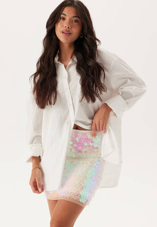 Sequin Mini Skirt