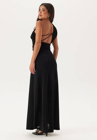 Sparkling One shoulder Soft Maxi Dress