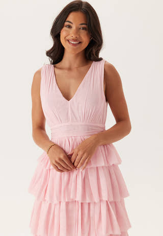 Tulle Frill Gown
