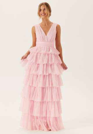 Tulle Frill Gown