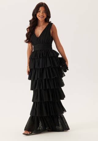 Tulle Frill Gown