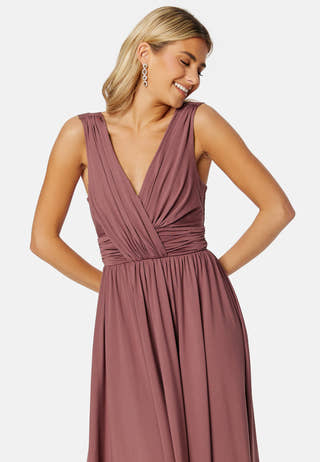 Draped Soft Midi Dress