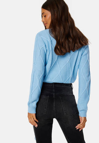 Paulina wrap knit cardigan