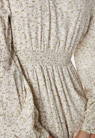 Viscose V-neck Maxi Dress
