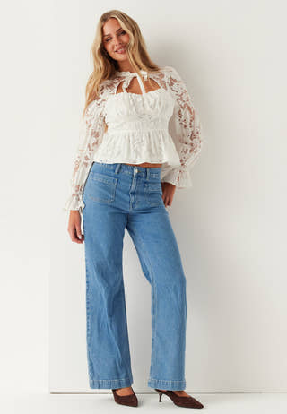 Peplum Blouse