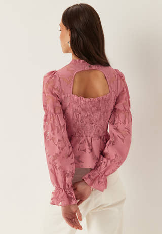 Peplum Blouse