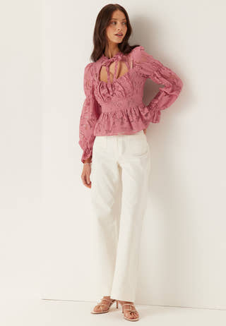 Peplum Blouse