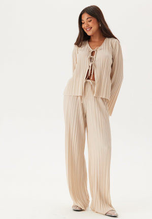 Pleated Wide Trousers