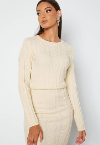 Rishi knitted midi dress