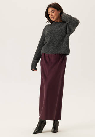 Satin Midaxi Skirt