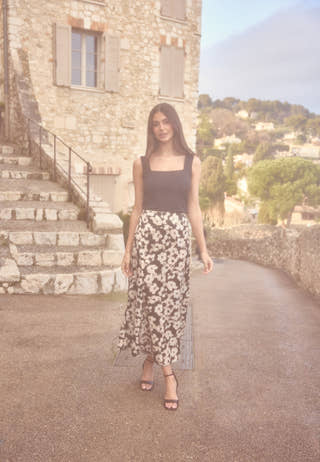 Satin Skirt