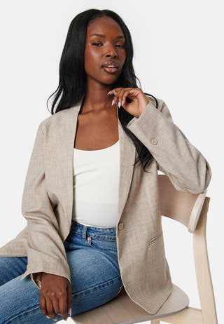 Melange L/S Blazer