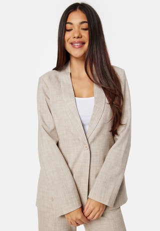 Melange L/S Blazer