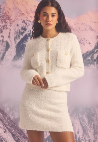 Short Knitted Skirt