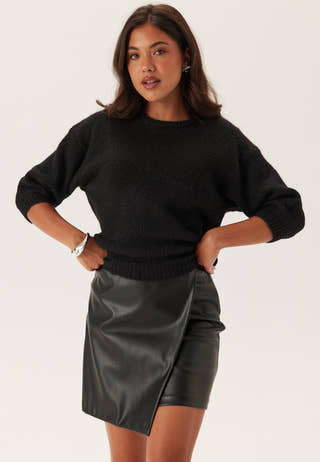 Short Sleeve Knitted Sweater