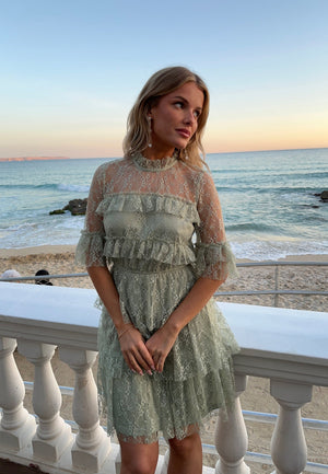 Frill Lace Dress