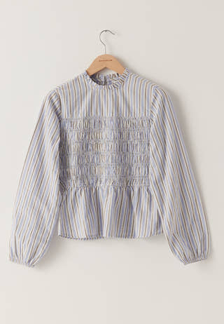 Smock Cotton Blouse