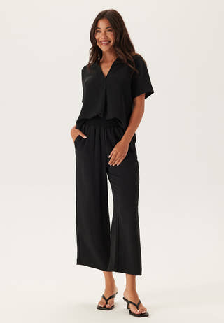 Smock Waist Ankle Trousers