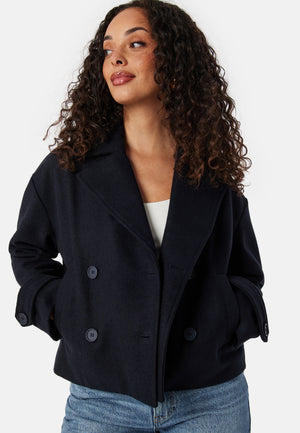 Sophie Short Wool Blend Coat
