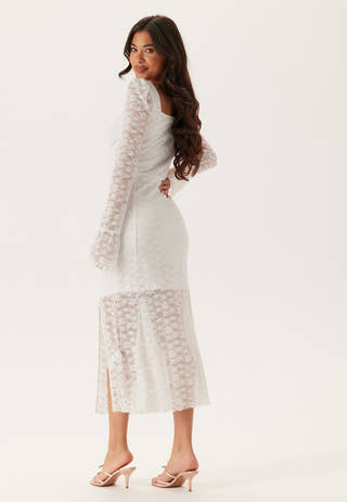 Square Neck Lace Dress