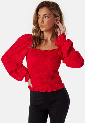 Square Neck Smock Top