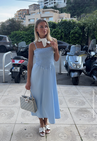 Strap Smock Dress
