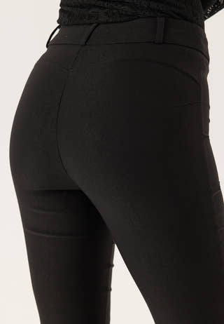Stretchy Ankle Push-Up Trousers