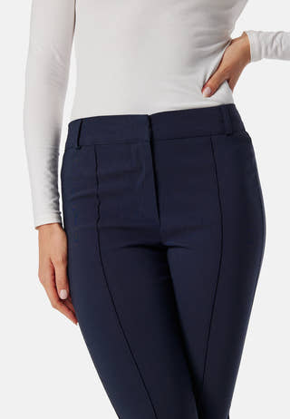 Mid Waist Stretchy Trousers