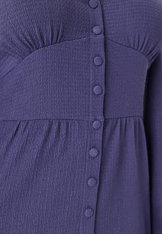 Structure Button Midi Dress