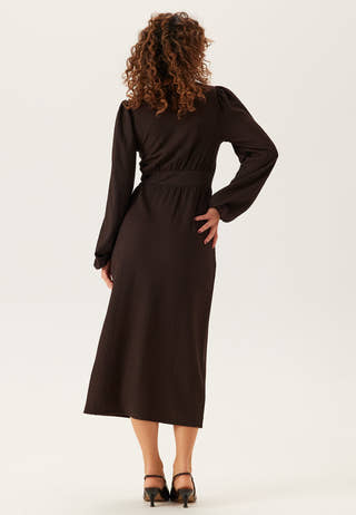 Structure Button Midi Dress
