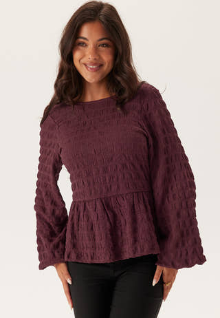 Structure Flounce Top