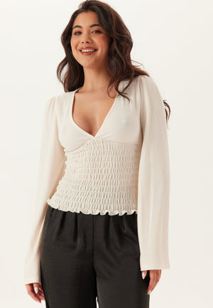Structure Smock Top