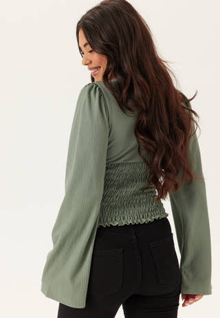Structure Smock Top