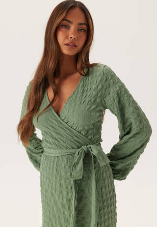 Structure Wrap Dress