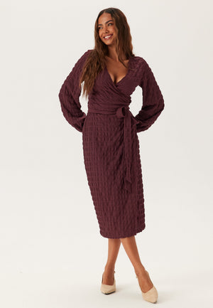 Structure Wrap Dress