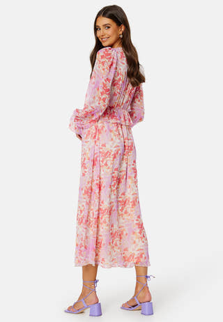 Summer Luxe Frill Midi Dress