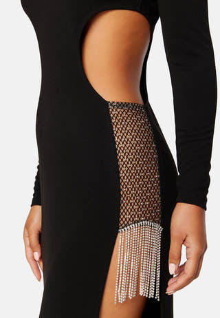 Super cut out  Bejewelled Gown