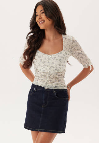 Sweetheart Mesh Top