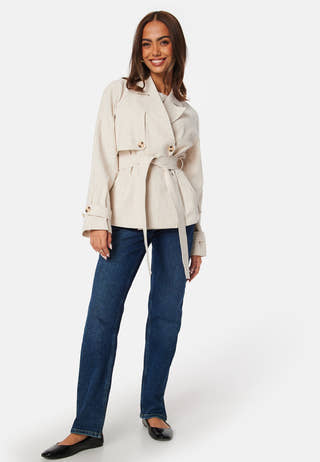 Thelma Linen Trenchcoat