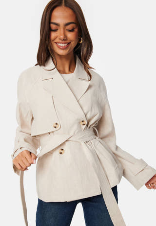 Thelma Linen Trenchcoat