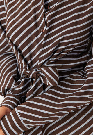 Tie Detail Shirt Dress
