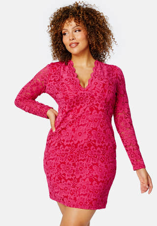 Two Tone Lace Dress