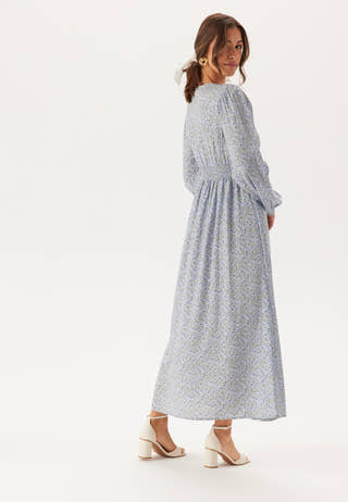 Viscose V-neck Maxi Dress